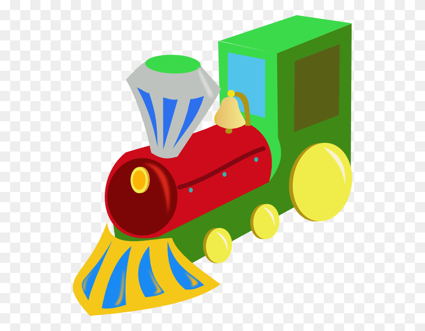 552x595 Train Toy Clip Art, Graphics, Transportation HD PNG Download