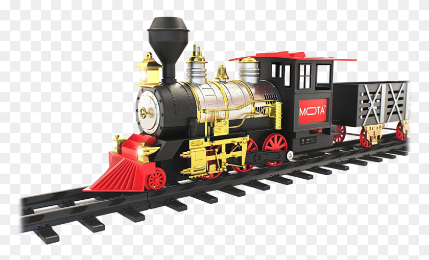 1105x637 Descargar Png / Tren Con Humo De Juguete, Locomotora, Vehículo, Transporte Hd Png