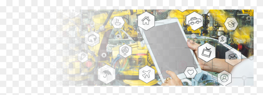1014x321 Training For The Internet Of Things Illustration, Factory, Building, Manufacturing HD PNG Download