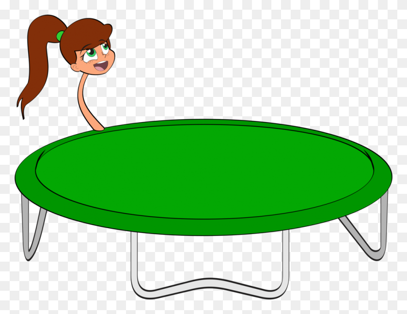 1029x776 Trampoline Clipart Transparent Jumping On Trampoline, Table, Furniture, Coffee Table HD PNG Download
