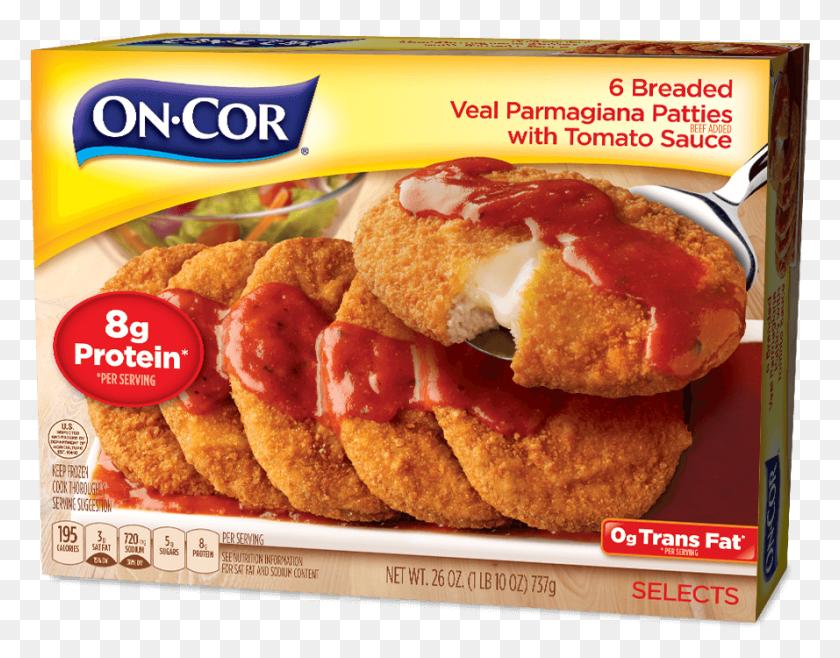 889x682 Trans Fat And A Good Source Of Protein Encore Veal Parmesan, Burger, Food, Fried Chicken HD PNG Download