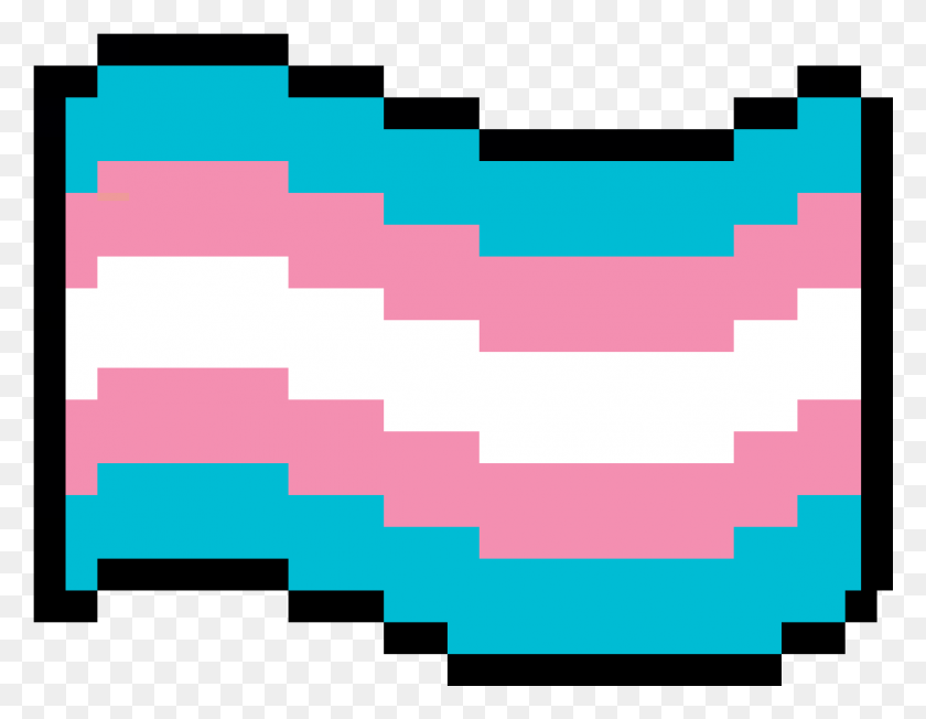 1189x903 Descargar Trans Pride Flag 8 Bit Twitter Logo, Gráficos, Texto Hd Png
