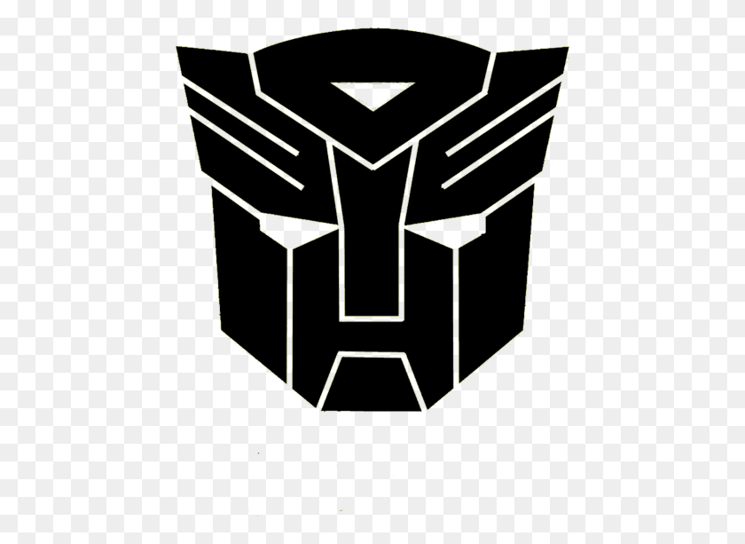 447x553 Transformer Logo Optimus Prime Transformers G1 Logo Transformers Optimus Prime Logo, Grenade, Bomb, Weapon HD PNG Download