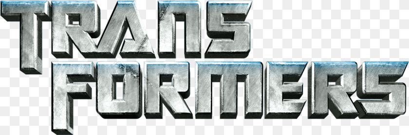 Transformers Logo Text Sticker PNG