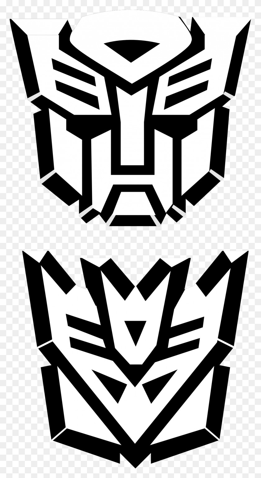 1158x2191 Descargar Png Transformers Logo Transparente Bumblebee Transformer, Símbolo, Stencil, Emblema Hd Png