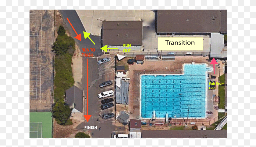 650x425 Transition Will Be Staged Outside The Pool Gate Floor Plan, Water, Car, Vehicle HD PNG Download