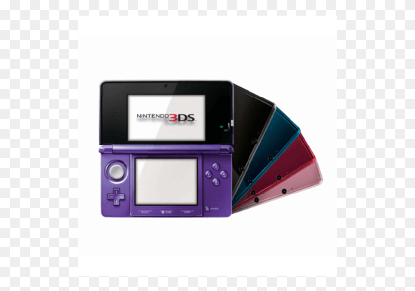 527x528 Transparent 3ds Transparent Background Pearl Pink Nintendo, Electronics, Cd Player, Gps HD PNG Download