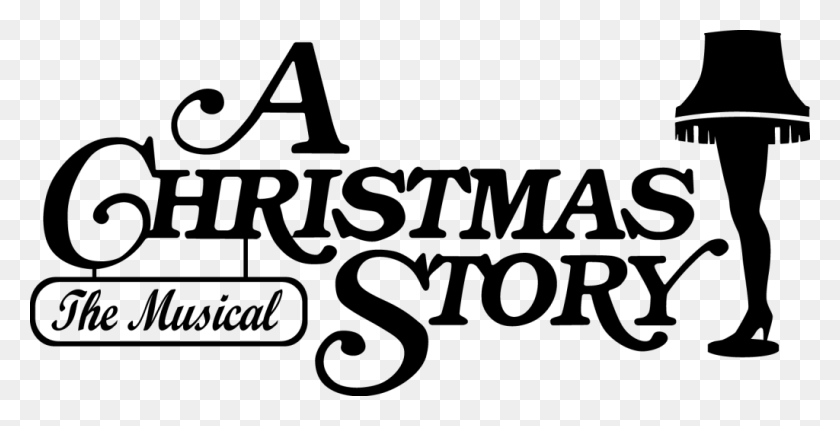1024x481 Transparent A Christmas Story Christmas Story Musical Logo, Gray, World Of Warcraft HD PNG Download