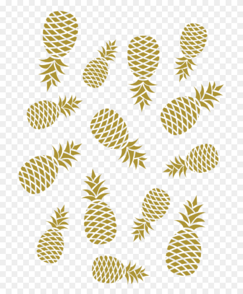 716x959 Transparent Abacaxi Golden Pineapple, Pattern, Rug, Plant HD PNG Download