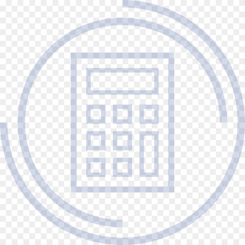 Accounting Icon Calculator Line Icon, Electronics, Qr Code Sticker PNG