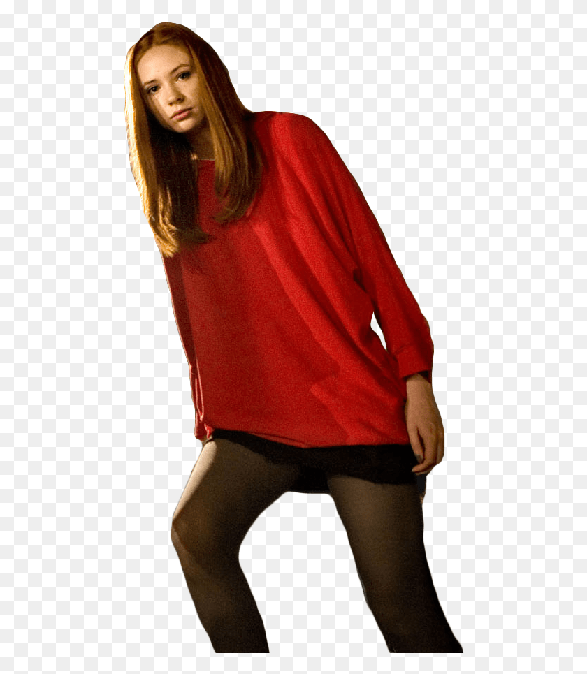 488x905 Transparent Amy Pond Girl, Sleeve, Clothing, Apparel Descargar Hd Png