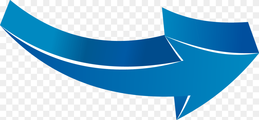Transparent Angle Clipart Arrow 3d Blue, Logo, Blade, Dagger, Knife PNG