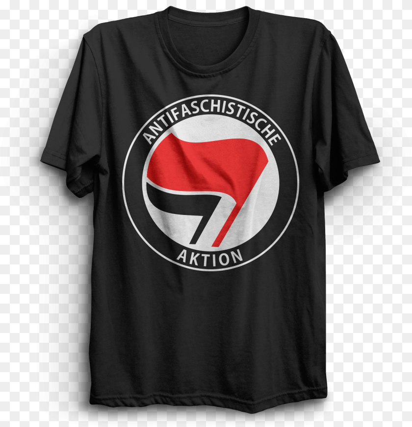 1680x1744 Transparent Antifa Logo Antifa T Shirt, Clothing, T-shirt, Long Sleeve, Sleeve PNG