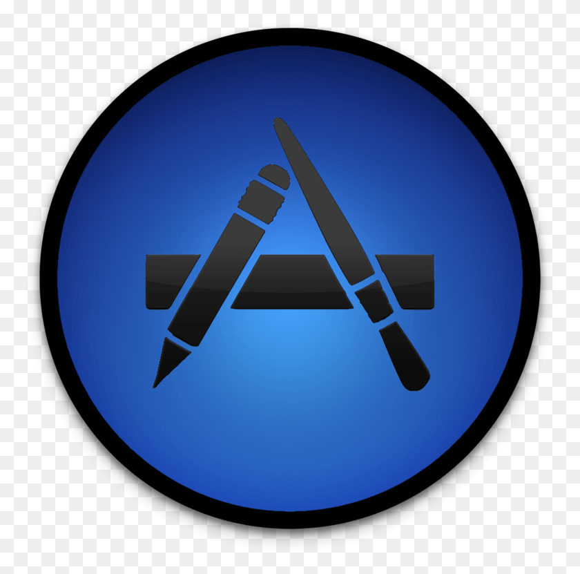 770x771 Transparent App Store Icon By Thearcsage White App Store Icon, Outdoors, Land, Nature HD PNG Download