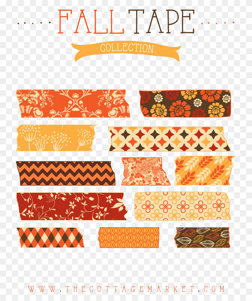 735x941 Transparent Autumn Pngs Autumn Washi Tape, Rug, Robe, Fashion HD PNG Download