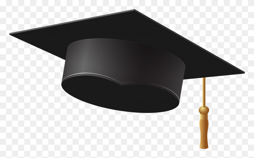 7591x4522 Transparent Background Graduation Hat, Lamp, Gray HD PNG Download