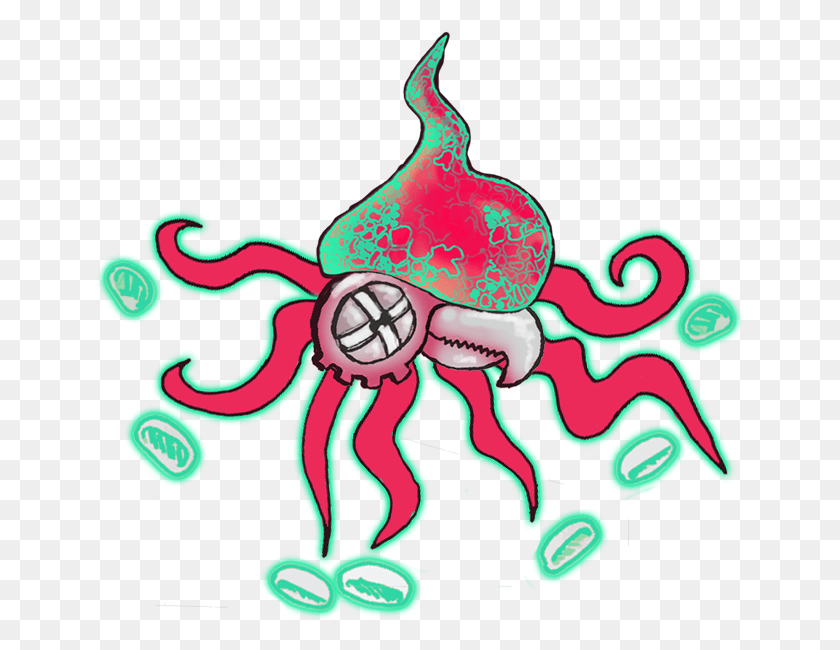 650x590 Transparent Background Ink Squid Gif Transparent Background Squids Gif, Sea Life, Animal, Octopus HD PNG Download