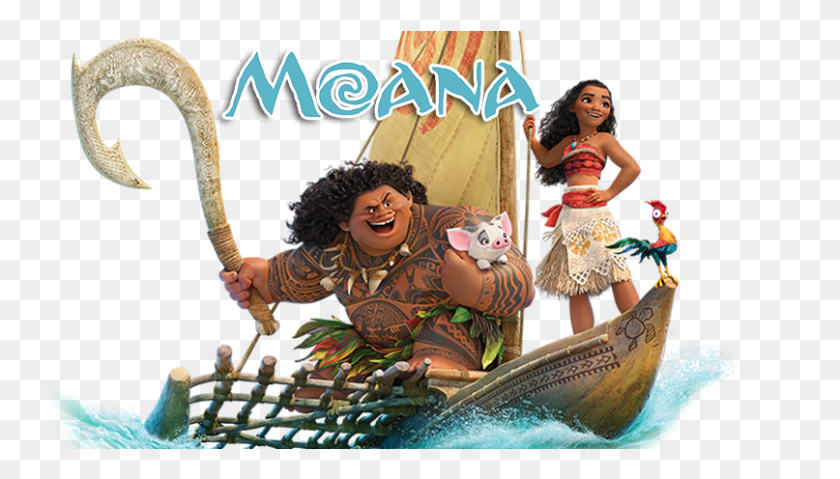807x434 Transparent Background Moana, Person, Human, Hair HD PNG Download