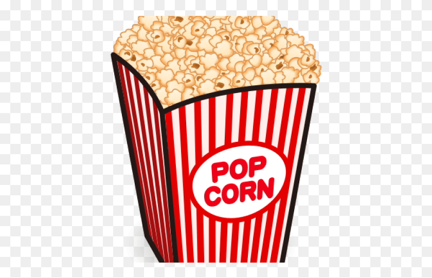 413x481 Transparent Background Popcorn Clipart, Food, Snack HD PNG Download