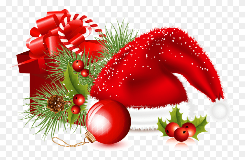 1022x643 Дед Мороз Шляпа С Прозрачным Фоном, Дерево, Растение, Графика Hd Png Скачать