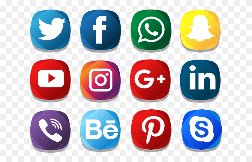641x481 Transparent Background Social Media Logos, Number, Symbol, Text HD PNG Download