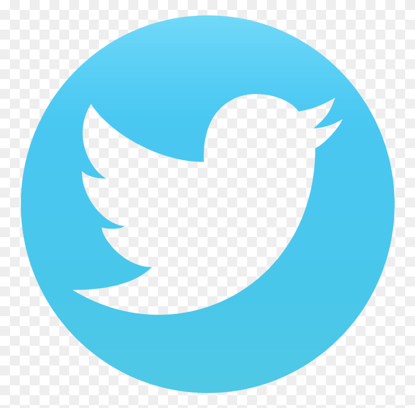 758x766 Логотип Twitter На Прозрачном Фоне, Логотип, Символ, Товарный Знак Hd Png Скачать