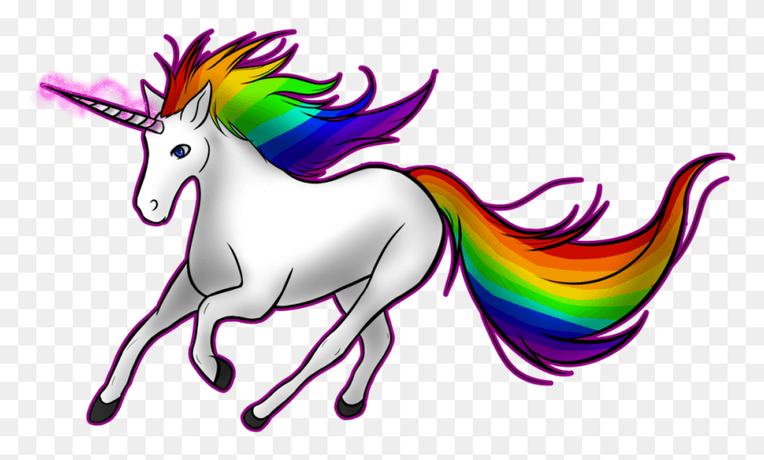 971x556 Transparent Background Unicorn, Graphics, Horse HD PNG Download