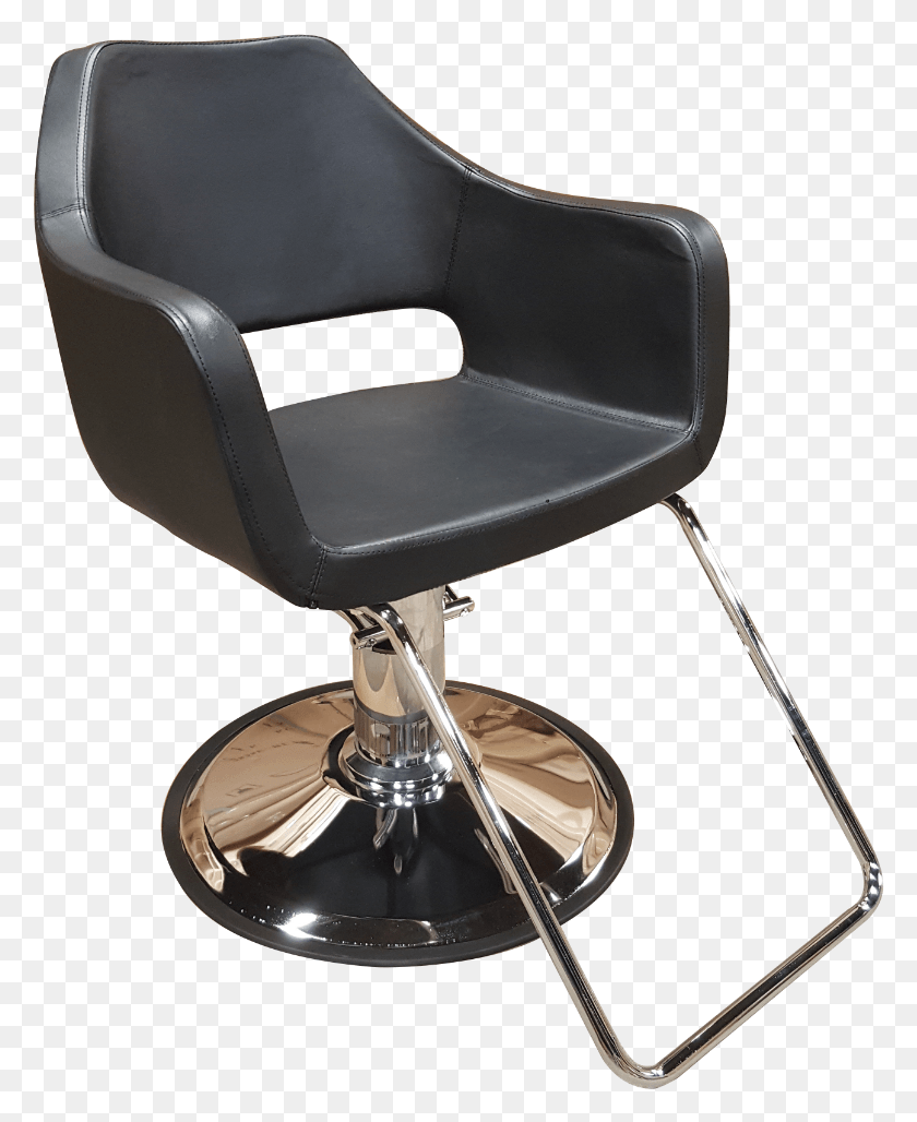 780x968 Transparent Barber Chair Barber Chair, Furniture, Armchair HD PNG Download