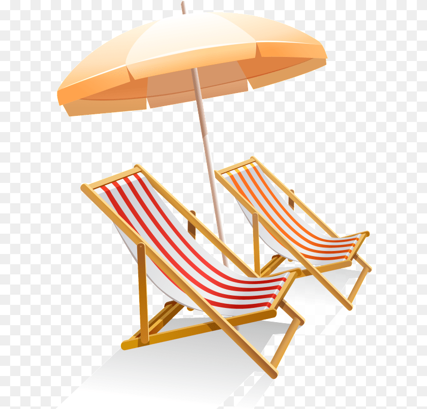 625x805 Beach Chair Clipart Black And White Beach Chair And Umbrella, Canopy, Furniture Transparent PNG