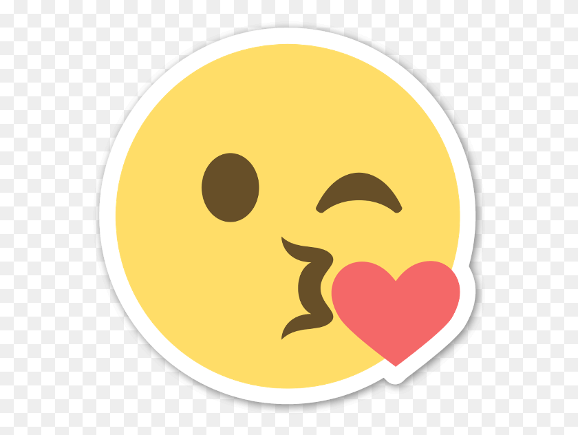 571x572 Descargar Png Transparente Beso Lindo Amor Emoji Gifs, Texto, Símbolo, Número Hd Png