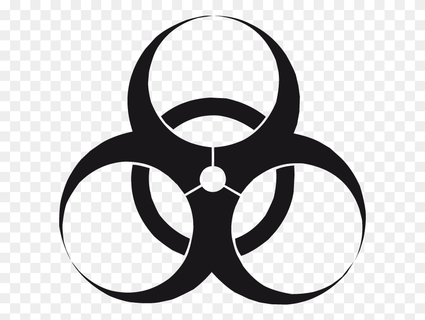 607x573 Transparent Biohazard Symbol, Lamp, Weapon, Weaponry HD PNG Download