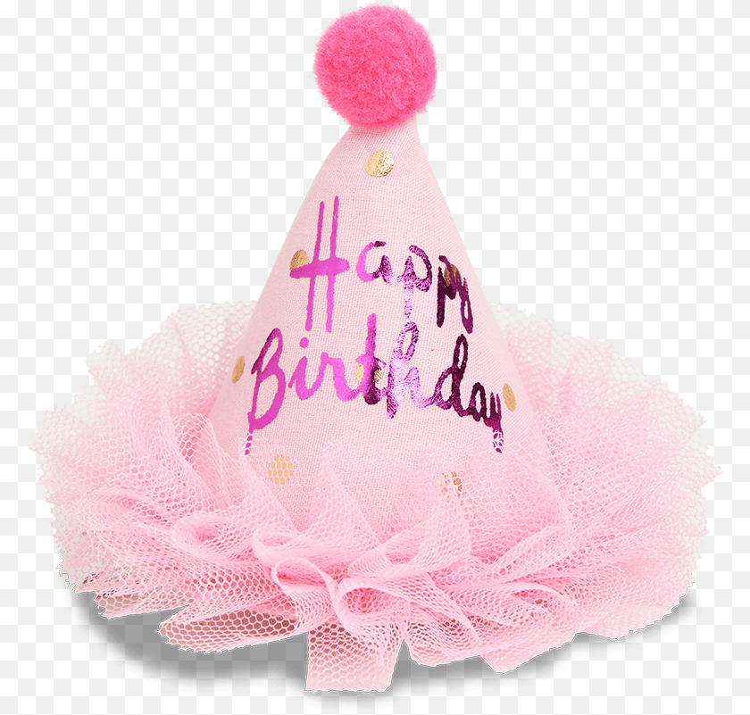 Birthday Boy Hat Party Hat Pink, Clothing, Party Hat, Doll, Toy Sticker PNG