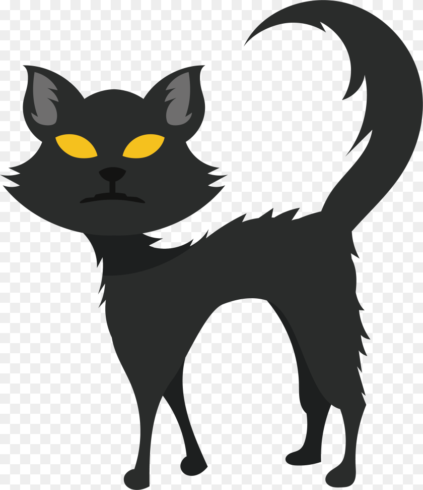 2448x2831 Black Cat Clip Art Portable Network Graphics, Animal, Mammal, Pet, Black Cat Transparent PNG