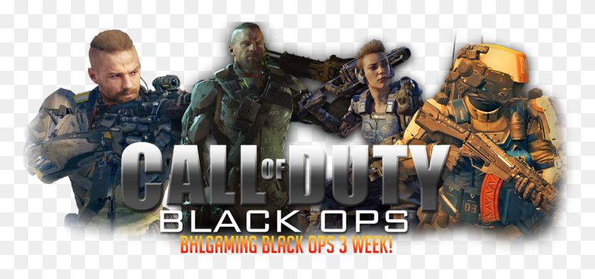 1153x495 Transparent Bo3 Specialists Soldier, Person, Human, Call Of Duty HD PNG Download