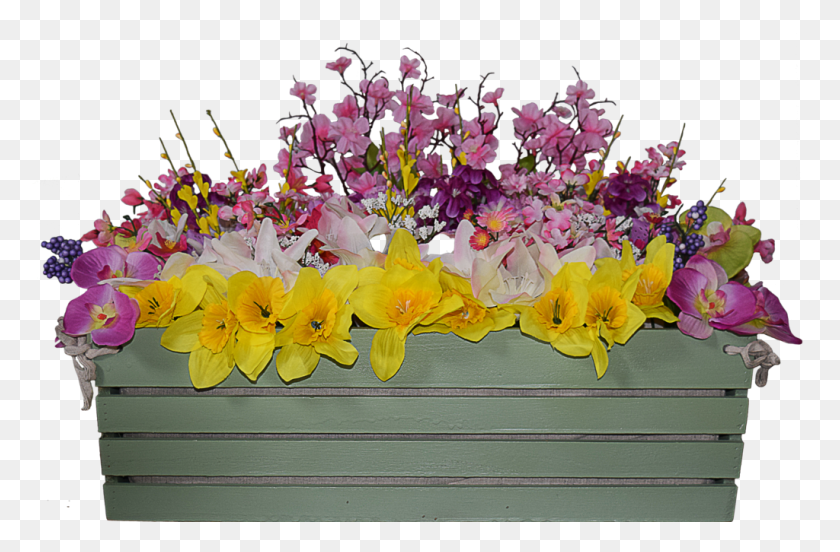 1024x647 Transparent Box Flower Bouquet, Plant, Flower, Blossom HD PNG Download