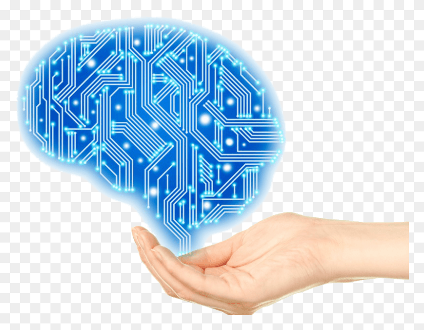 800x609 La Inteligencia Artificial Cerebro Png / Cerebro Electrónico Png