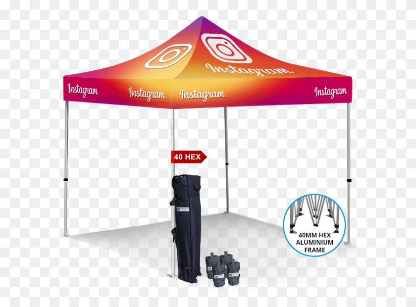 601x560 Transparent Branded Canopy Tent, Patio Umbrella, Garden Umbrella, Umbrella HD PNG Download