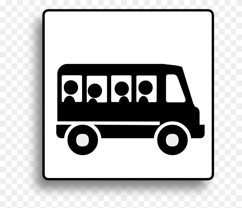 664x664 Descargar Png / Icono De Autobús Transparente Png