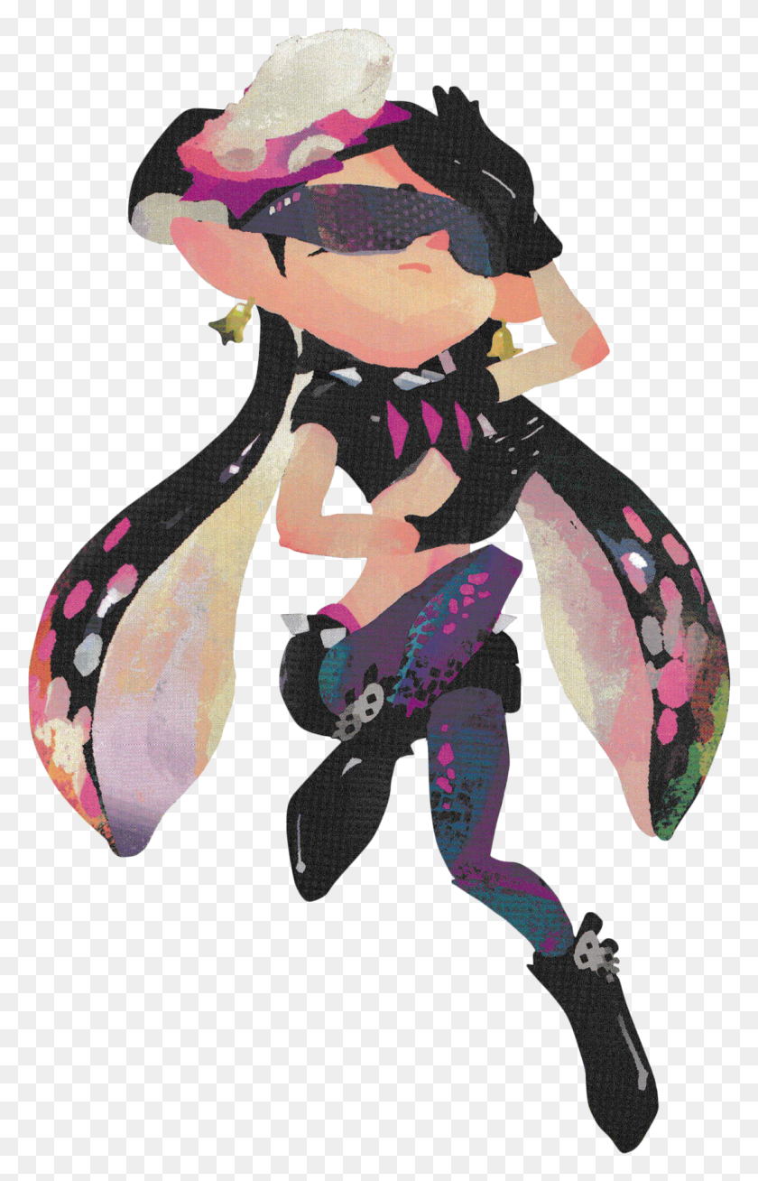 1096x1755 Transparent Callie From The Splatoon 2 Artbook Stuffed Toy, Person, Human HD PNG Download