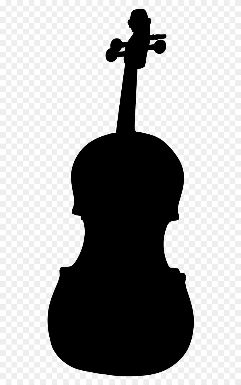 516x1281 Transparent Cat And The Fiddle Clipart Double Bass Silhouette, Gray, World Of Warcraft HD PNG Download