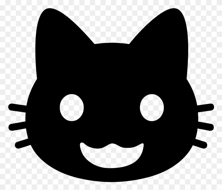 1056x895 Transparent Cat Emoji Android Black Cat Emoji, Gray, World Of Warcraft HD PNG Download
