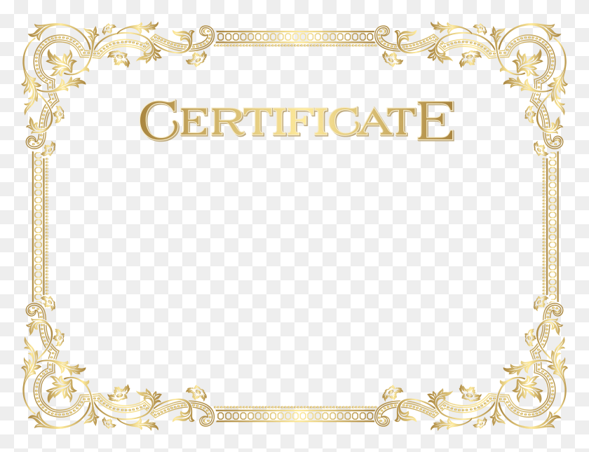 7875x5911 Transparent Certificate Template Clip Art Image, Text, Alphabet, Paper HD PNG Download