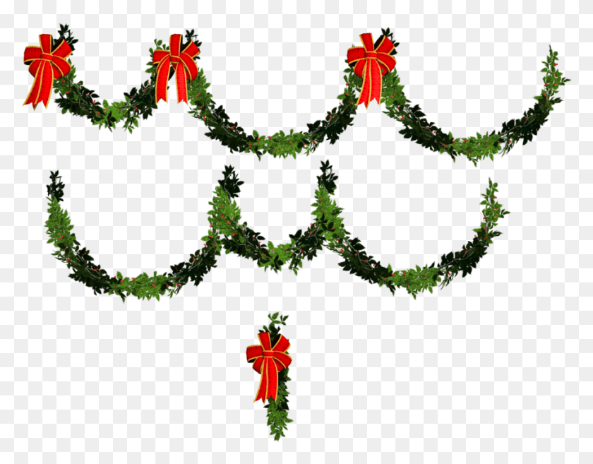 904x693 Transparent Christmas Garland Clipart Galleryholiday Christmas Day, Plant, Tree, Symbol HD PNG Download