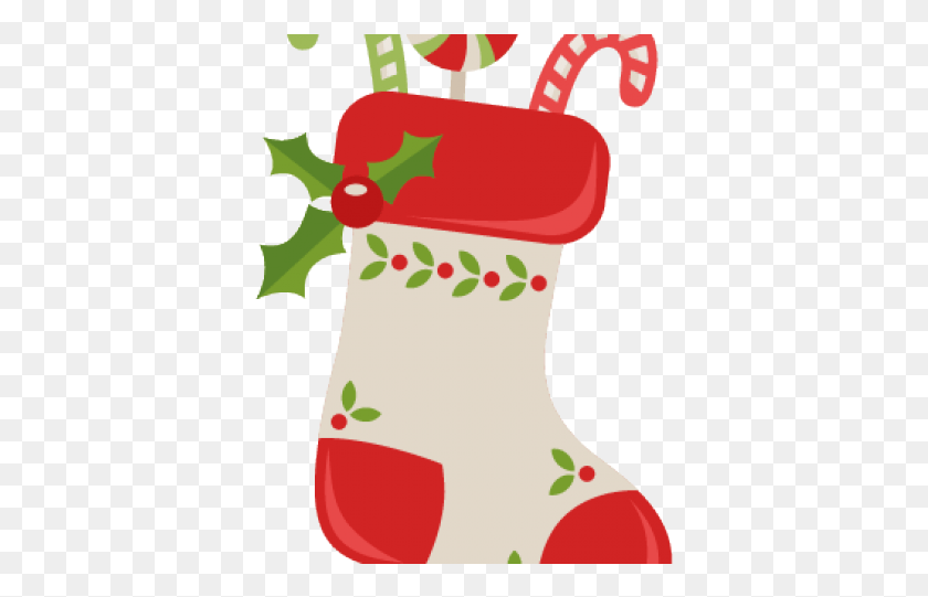 380x481 Transparent Christmas Stocking Clipart, Gift, Christmas Stocking HD PNG Download
