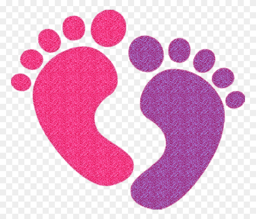769x657 Transparent Chrome Global Skin Media Imagedoc Darknoise Babys Feet Clip Art, Rug, Footprint, Purple HD PNG Download
