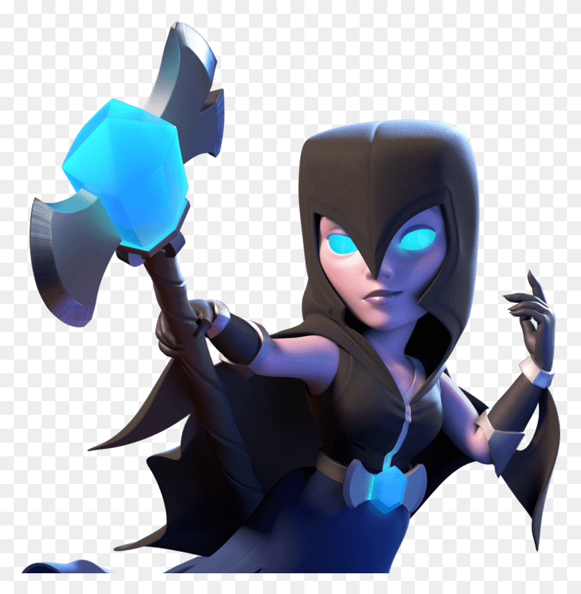 1054x1081 Transparent Clash Royale Characters Night Witch Clash Royale, Person, Human, Sweets HD PNG Download