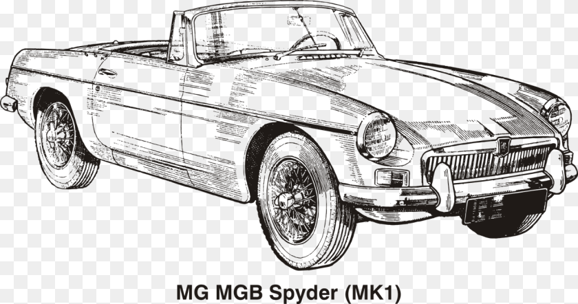 Classic Car Vector, Vehicle, Transportation, Spoke, Machine Transparent PNG