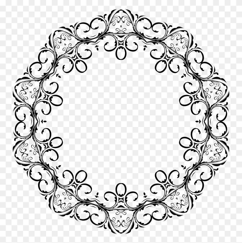 754x782 Transparent Clipart Cadre Victorian Oval Frame Clipart, Gray, World Of Warcraft HD PNG Download