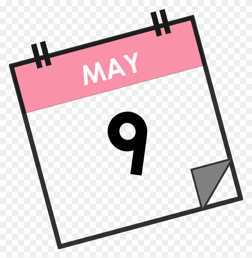 1246x1280 Transparent Clipart For May Logo Calendar Clipart, Text, Number, Symbol HD PNG Download