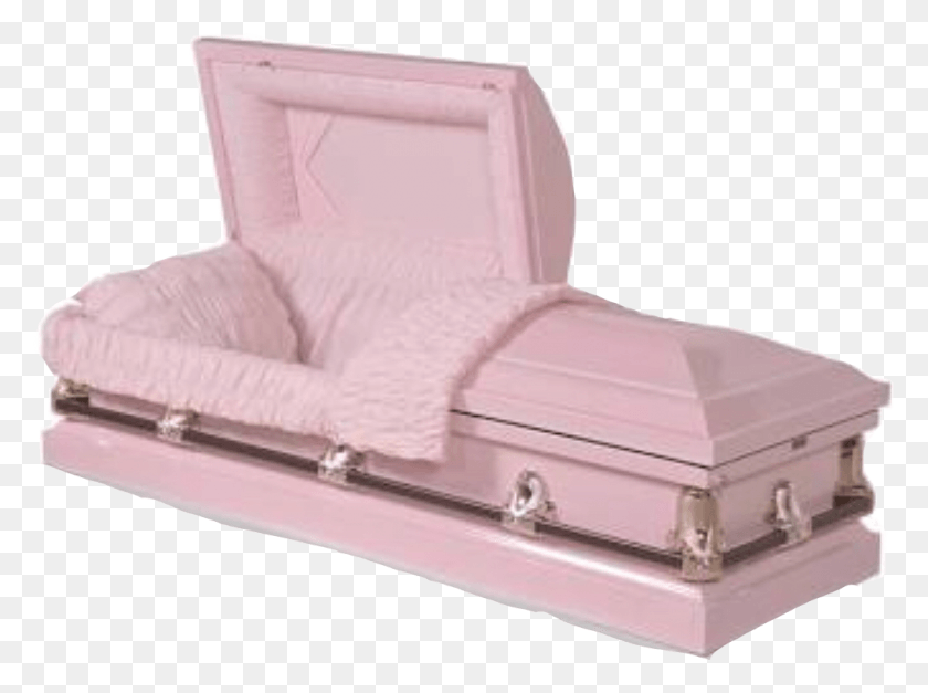 1016x739 Transparent Coffin Tumblr Pink Casket, Luggage, Furniture, Suitcase HD PNG Download